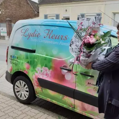 Lydie Fleurs voiture